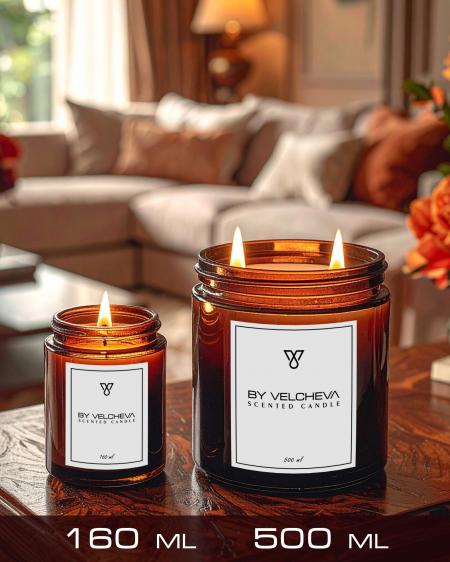 AFRICA - Luksusowa świeca zapachowa By Velcheva