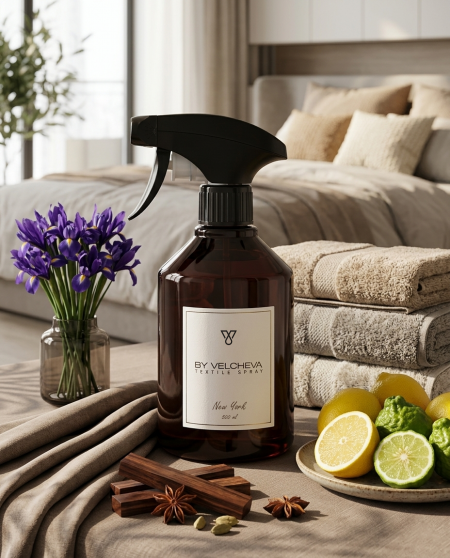 NEW YORK - luksusowy spray do tkanin By Velcheva