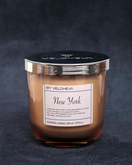NEW YORK - Luksusowa świeca Limited Edition By Velcheva