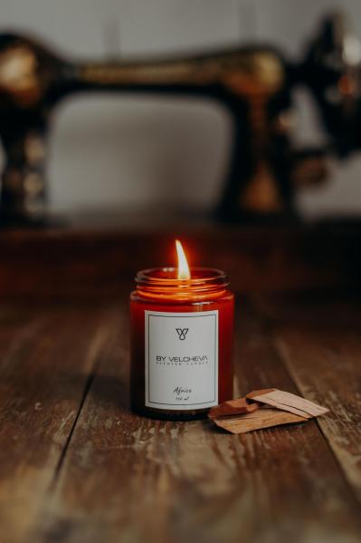 AFRICA - Luksusowa świeca zapachowa By Velcheva