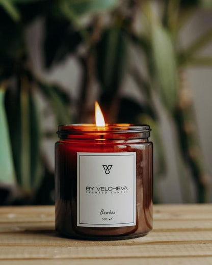 BAMBOO - Luksusowa świeca zapachowa By Velcheva