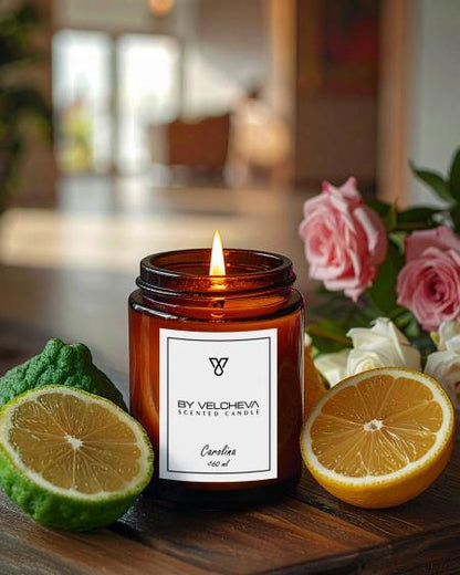 CAROLINA - Luksusowa świeca zapachowa By Velcheva