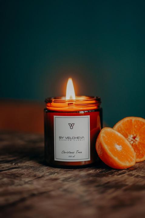 CHRISTMAS TREE - Luksusowa świeca zapachowa By Velcheva