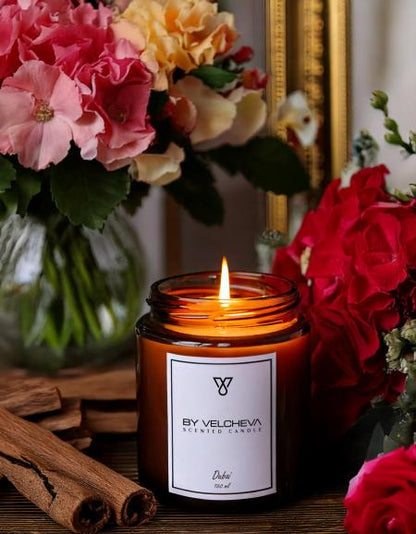 DUBAI - Luksusowa świeca zapachowa By Velcheva