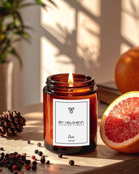 DUNE - Luksusowa świeca zapachowa By Velcheva