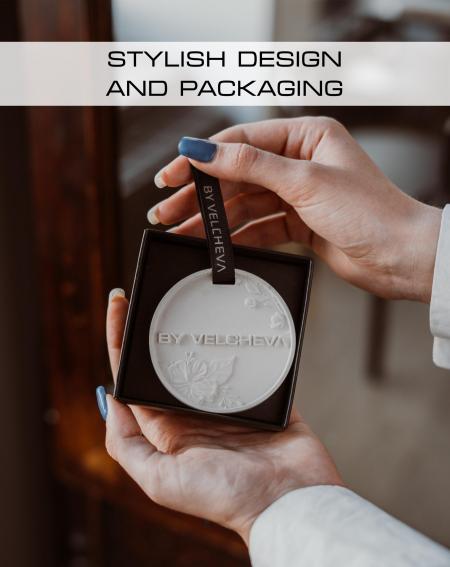 Gipsowe saszetki zapachowe By Velcheva