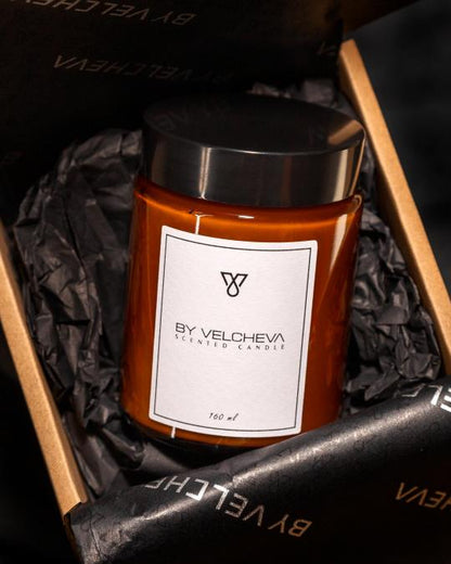 TOBACCO VANILLA - Luksusowa świeca zapachowa By Velcheva
